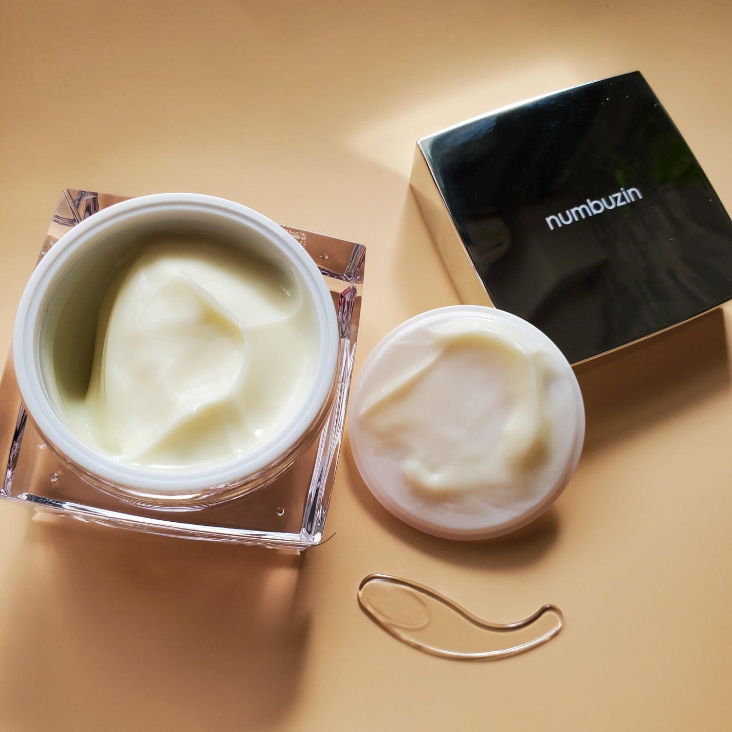 5番 白玉グルタチオンCメラゼロクリーム/numbuzin/フェイスクリームを使ったクチコミ(3枚目)