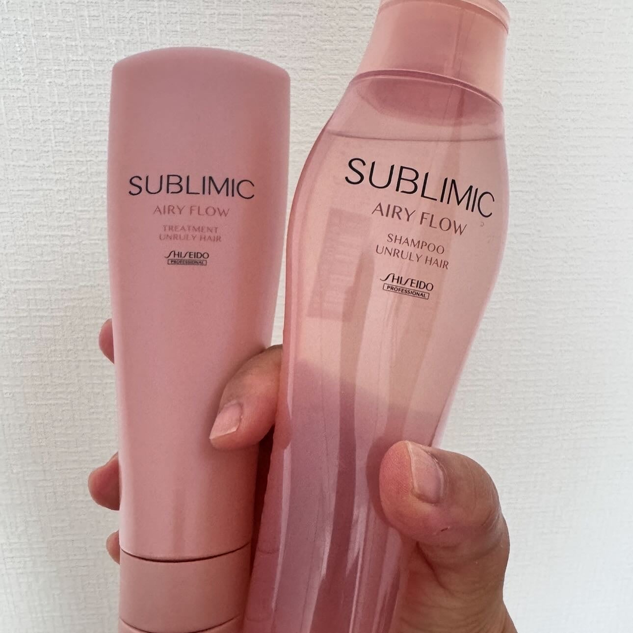 エアリーフロー シャンプー/トリートメント/サブリミック/サロンシャンプーを使ったクチコミ(1枚目)