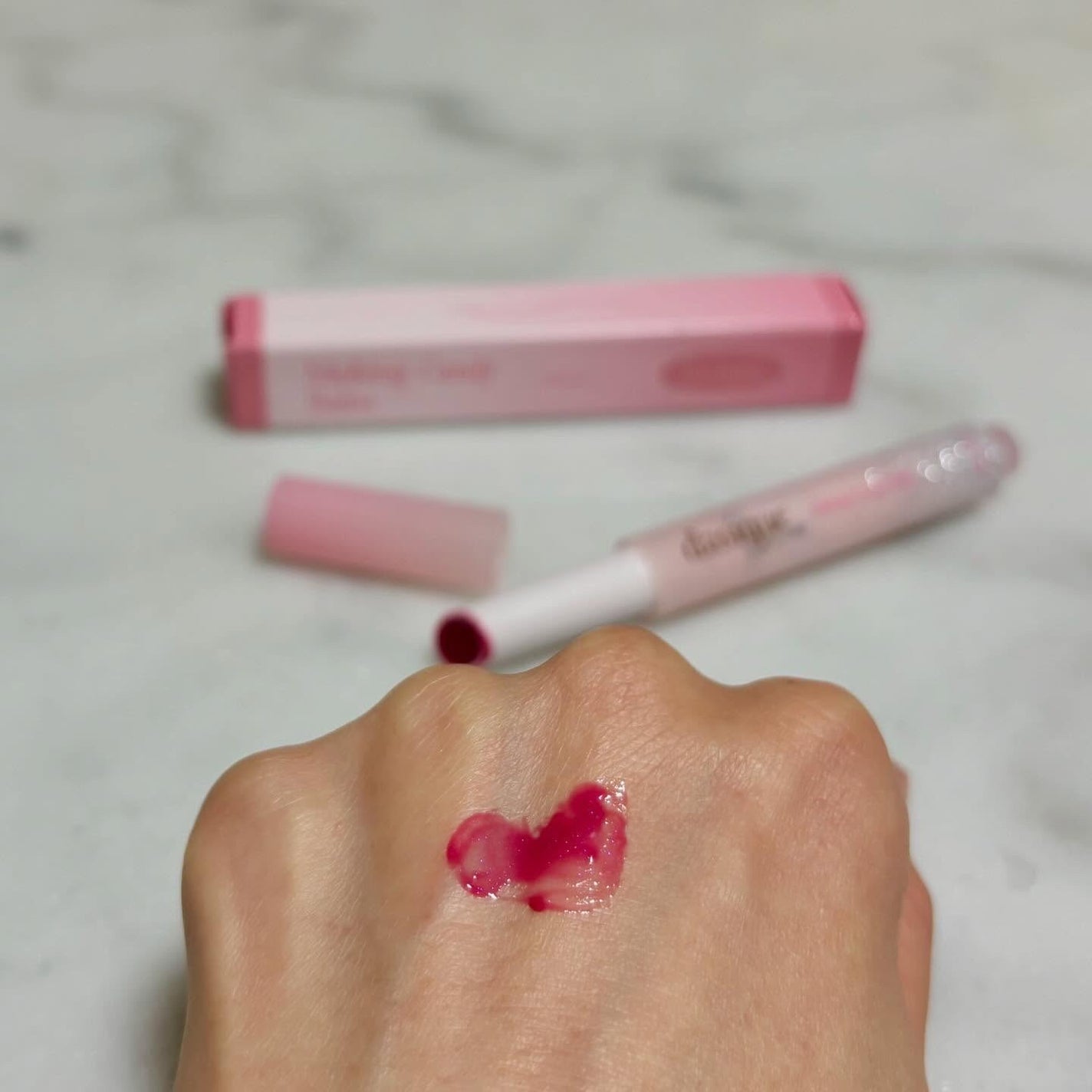 メルティングキャンディーバーム/dasique/口紅を使ったクチコミ(2枚目)