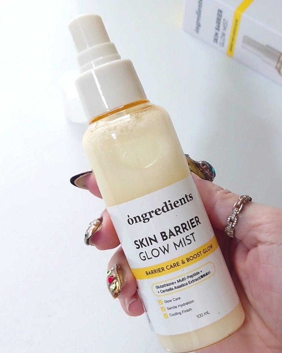 オングリディエンツ スキンバリアグローミスト/Ongredients/ミスト状化粧水を使ったクチコミ(3枚目)