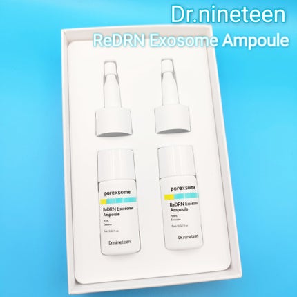 ReDRNエクソソームアンプル/Dr.nineteen/美容液を使ったクチコミ(1枚目)