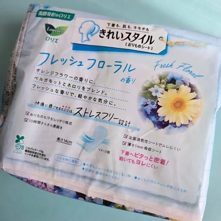 きれいスタイル フレッシュフローラルの香り 72コ入/ロリエ/おりものシートを使ったクチコミ(3枚目)