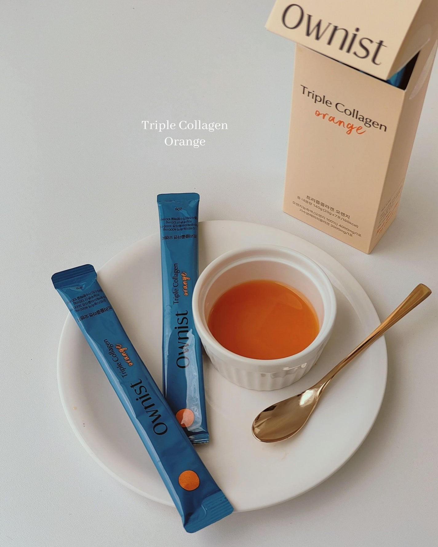 トリプルコラーゲン オレンジ/Ownist/美容サプリメントを使ったクチコミ(4枚目)