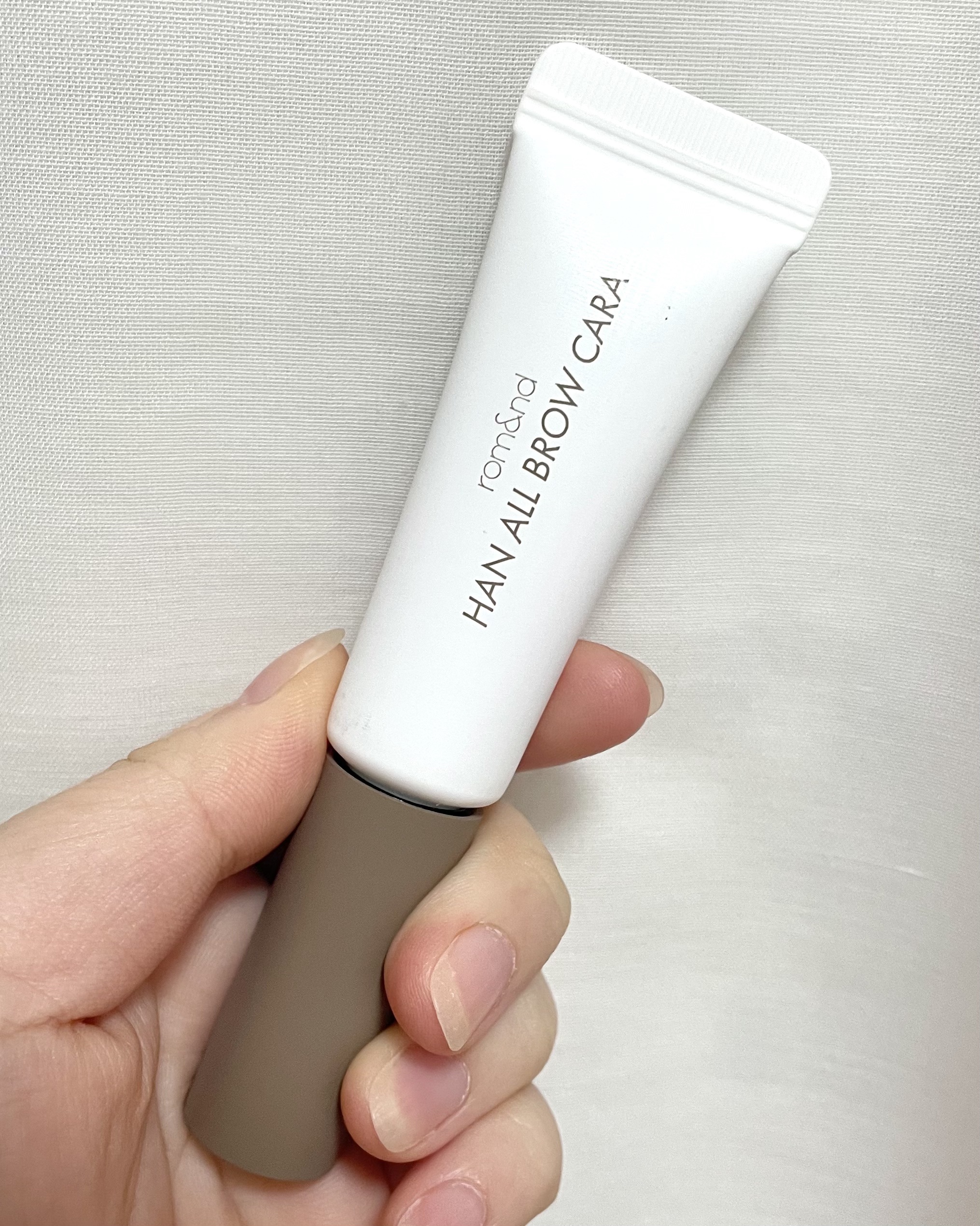 ハンオールブロウカラ/rom&nd/眉マスカラを使ったクチコミ（2枚目）