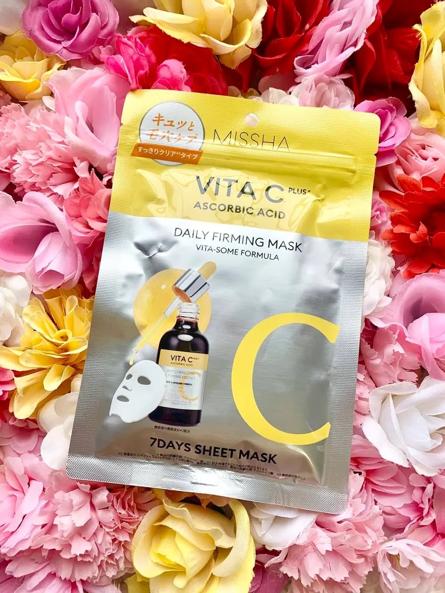 ビタシープラス7days マスクセット/MISSHA/シートマスク・パックを使ったクチコミ(1枚目)