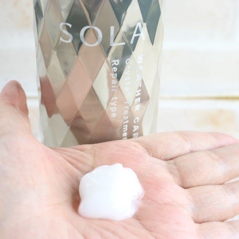 ソラ ウェザーケア クリスタル シャンプー/ヘアトリートメント リペアタイプ/SOLA WEATHER CARE/市販シャンプーを使ったクチコミ(3枚目)