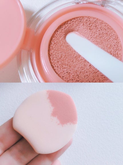 アーティストクッションブラッシュ/JUNG SAEM MOOL/リキッドチークを使ったクチコミ(3枚目)