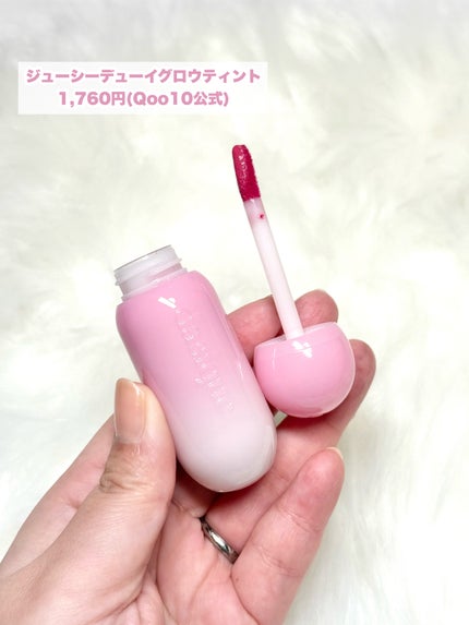 シルキーベールブラッシュ 02 スウィーティーリボン/dasique/リキッドチークの画像