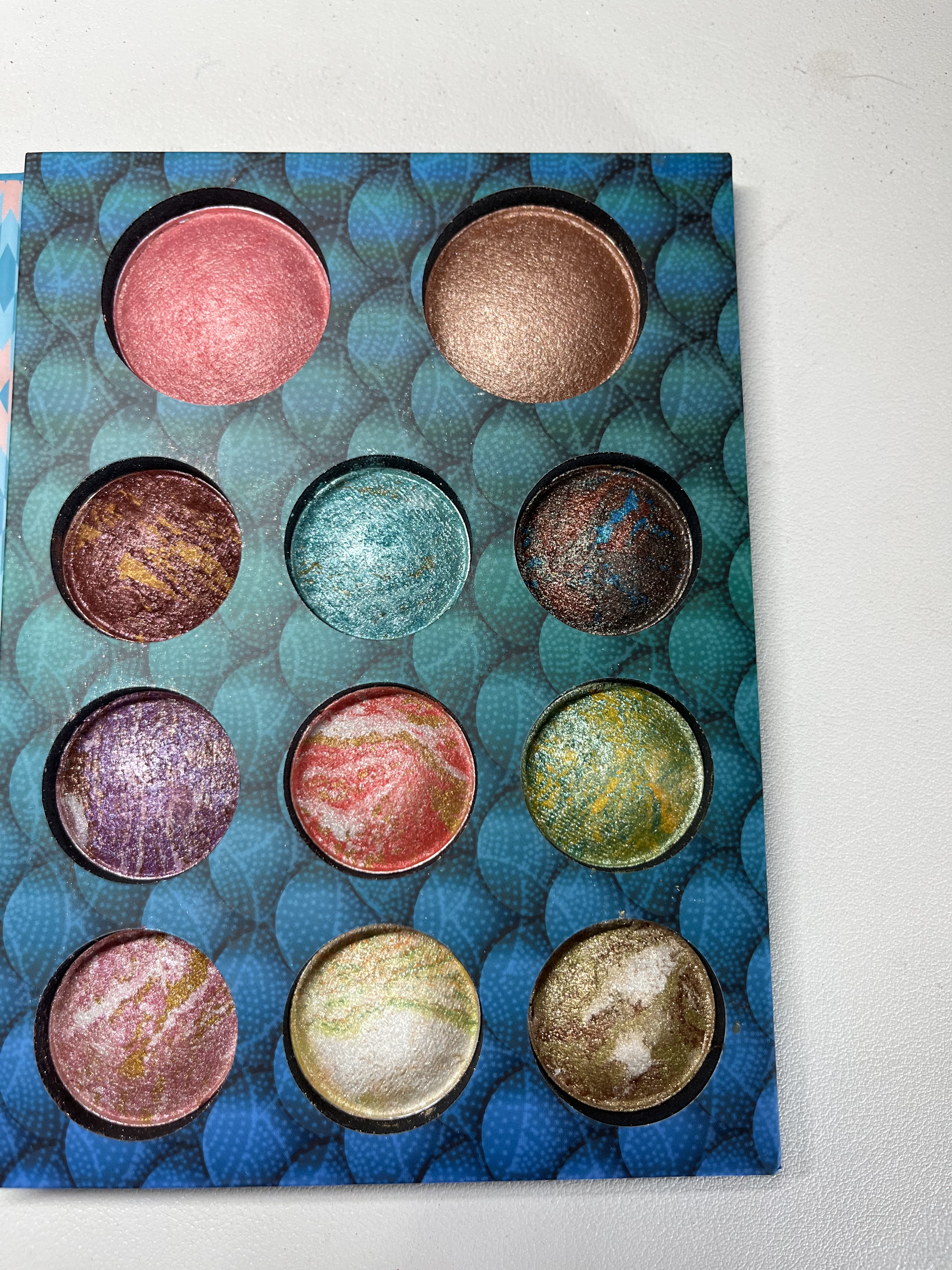 Wild & Alluring  Baked Eyeshadow & Highlighter Palette/bh cosmetics/アイシャドウパレットを使ったクチコミ（1枚目）