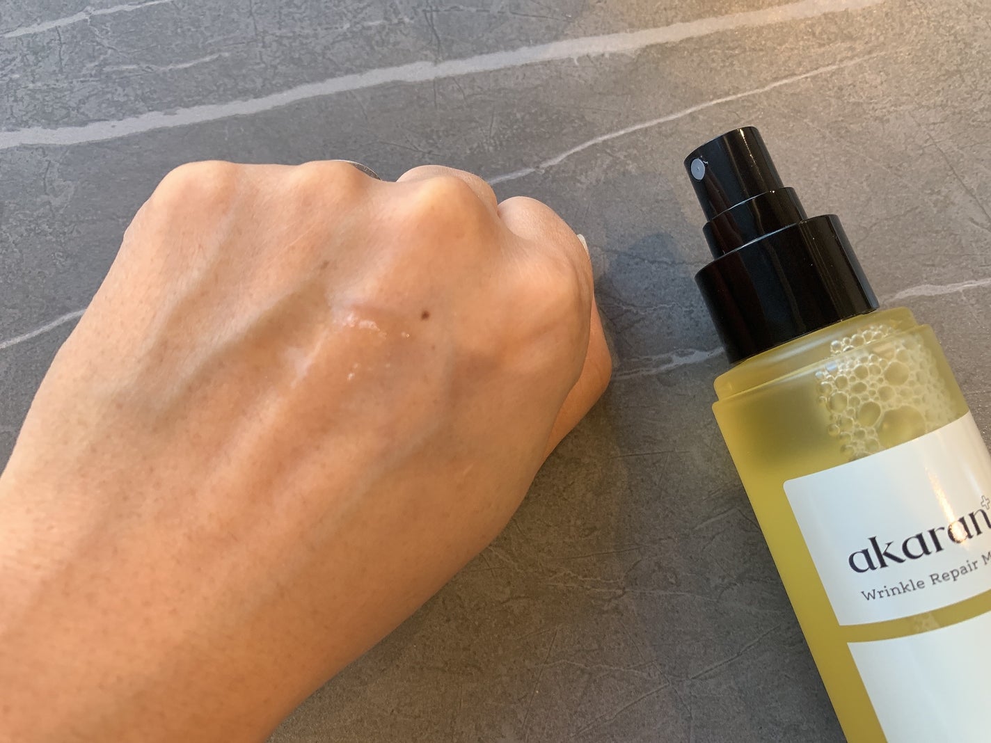 リンクルリペアミスト/akaran+/ミスト状化粧水を使ったクチコミ(2枚目)