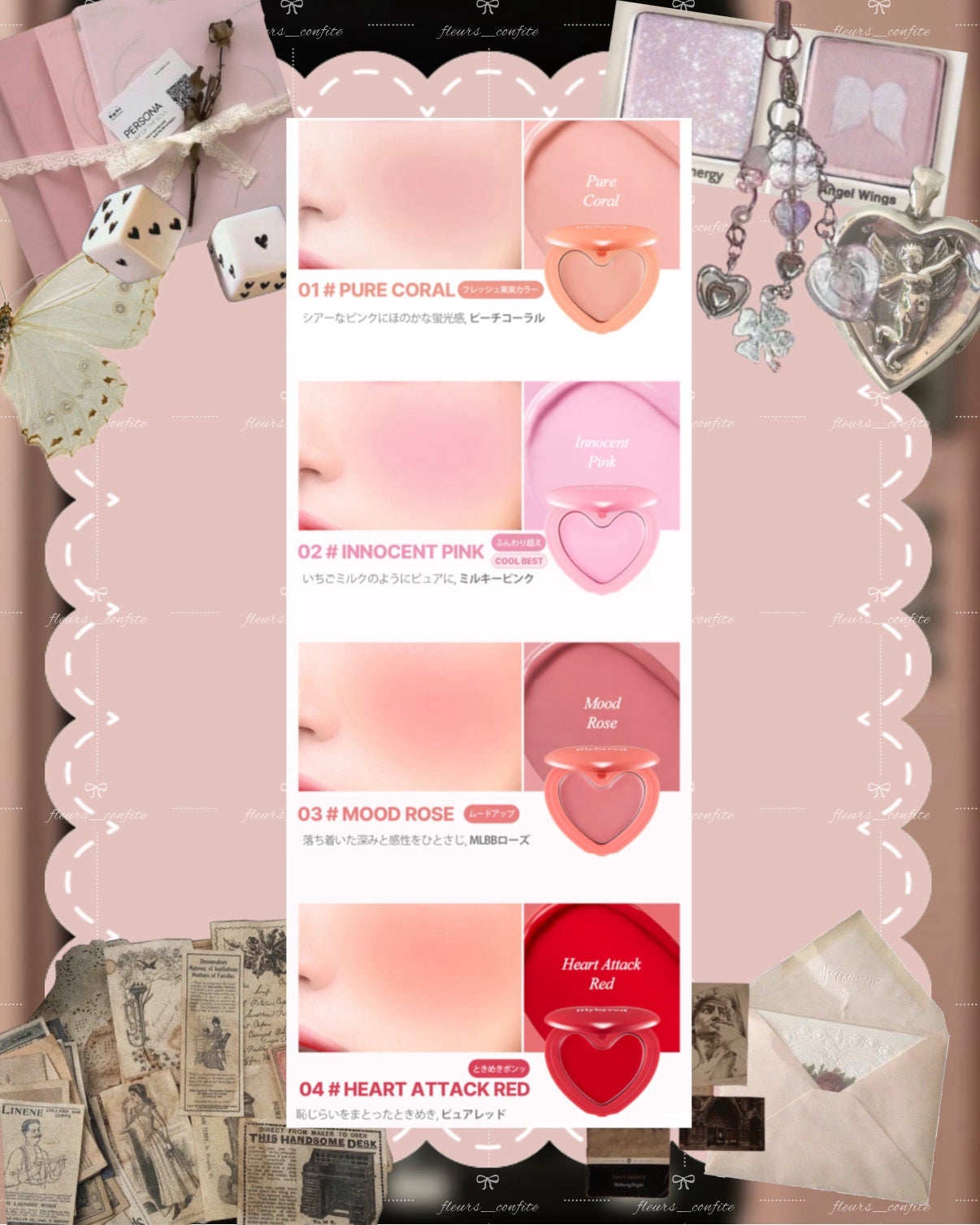 Luv Beam Cheek/lilybyred/パウダーチークを使ったクチコミ(5枚目)