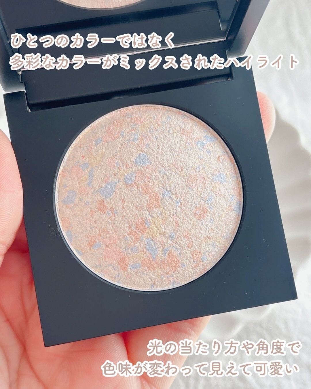 パールライクハイライター/FIVE VIBE/パウダーハイライトを使ったクチコミ(2枚目)