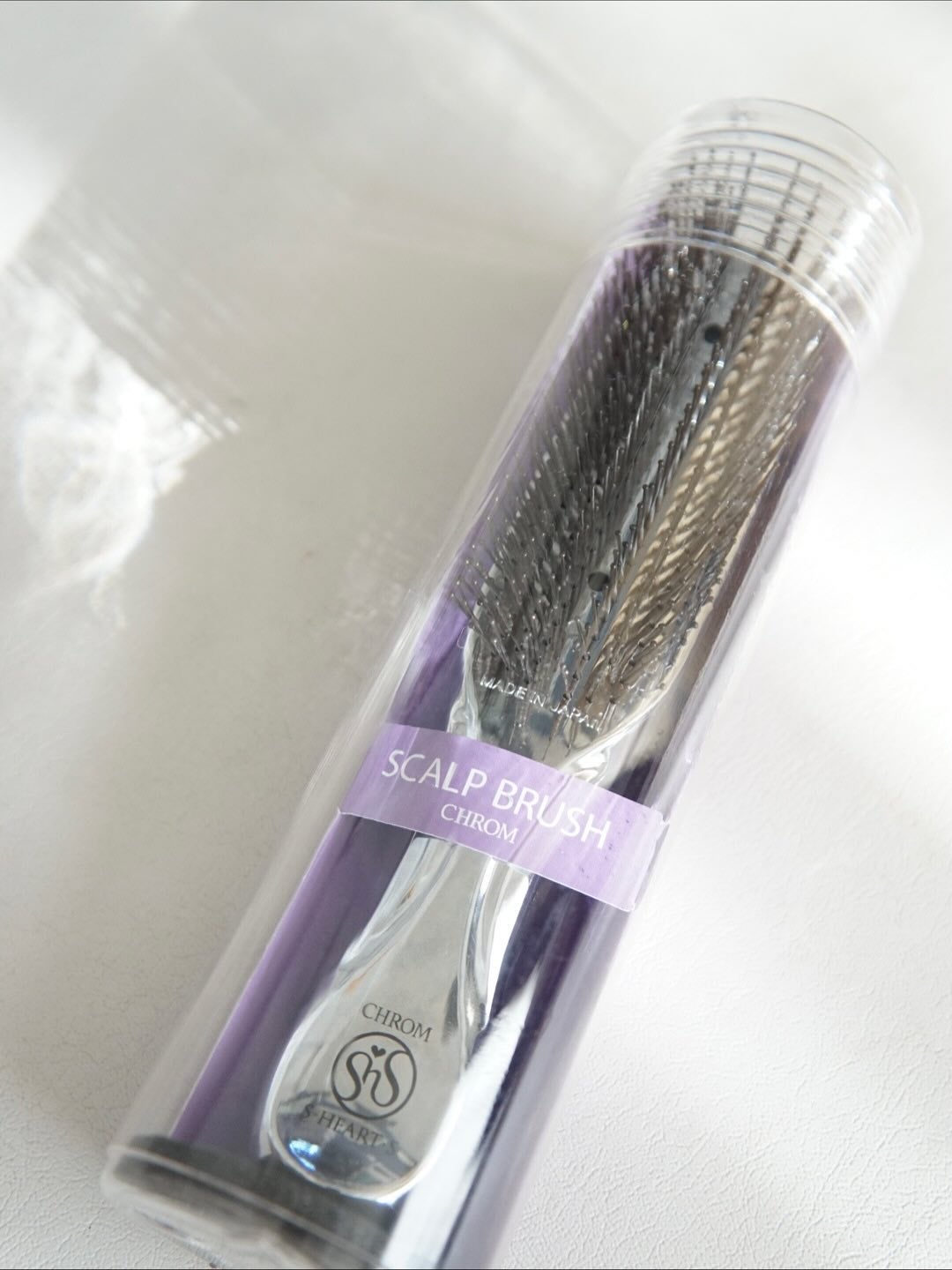 スカルプブラシクロム/エス・ハート・エス/スカルプブラシを使ったクチコミ(4枚目)