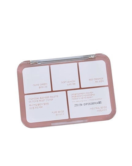 コンシールブレンダーパレット/LUNA/パレットコンシーラーを使ったクチコミ(2枚目)