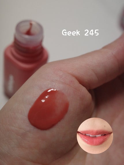 アンシーン バルーンティント/Oddtype/リップティントを使ったクチコミ(4枚目)