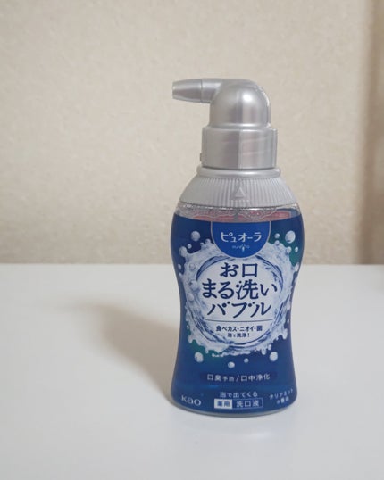 ピュオーラ 泡で出てくる洗口液 クリアミント【医薬部外品】/ピュオーラ/マウスウォッシュ・スプレーを使ったクチコミ(1枚目)