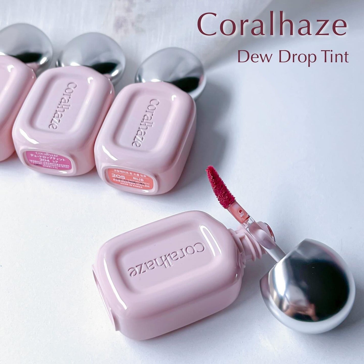 デュー ドロップ ティント/Coralhaze/リップティントを使ったクチコミ(9枚目)