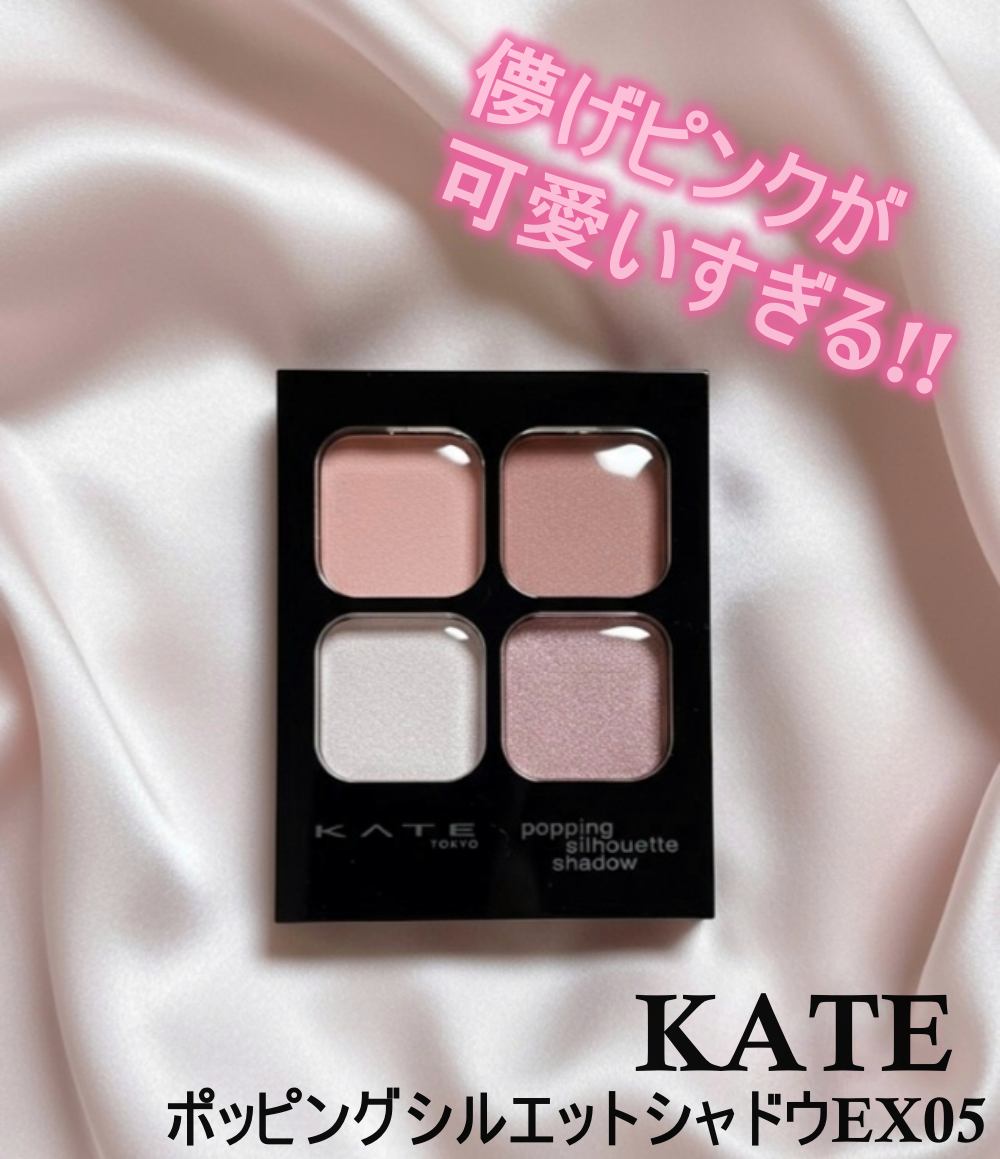 ケイト ポッピングシルエットシャドウ/KATE/アイシャドウパレットを使ったクチコミ（1枚目）