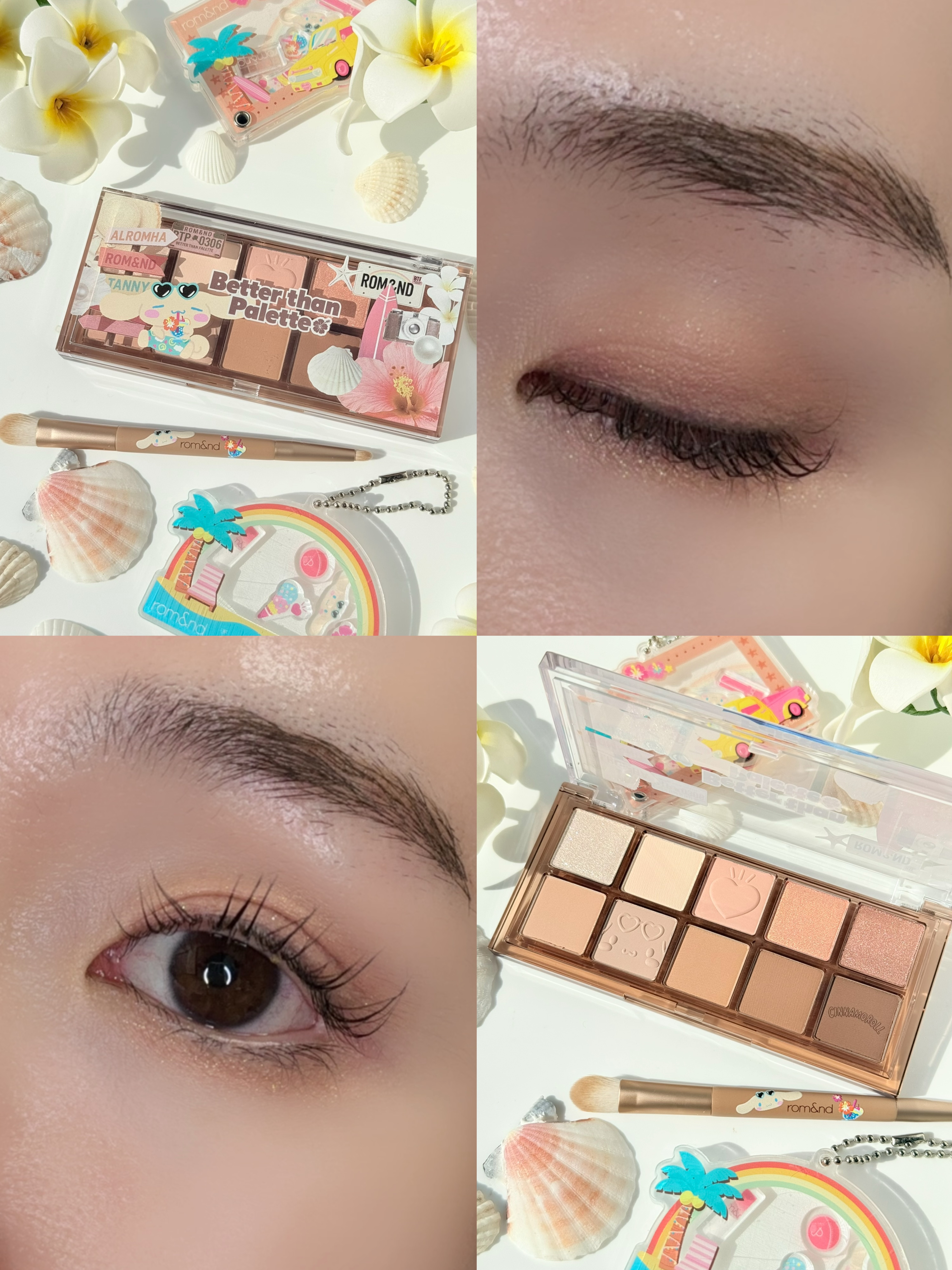 ベターザンパレット/rom&nd/アイシャドウパレットを使ったクチコミ（2枚目）