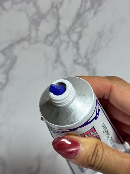 ホワイトパープル歯みがき ピーチフローラルミントの香り/EUTHYMOL/歯磨き粉を使ったクチコミ(4枚目)