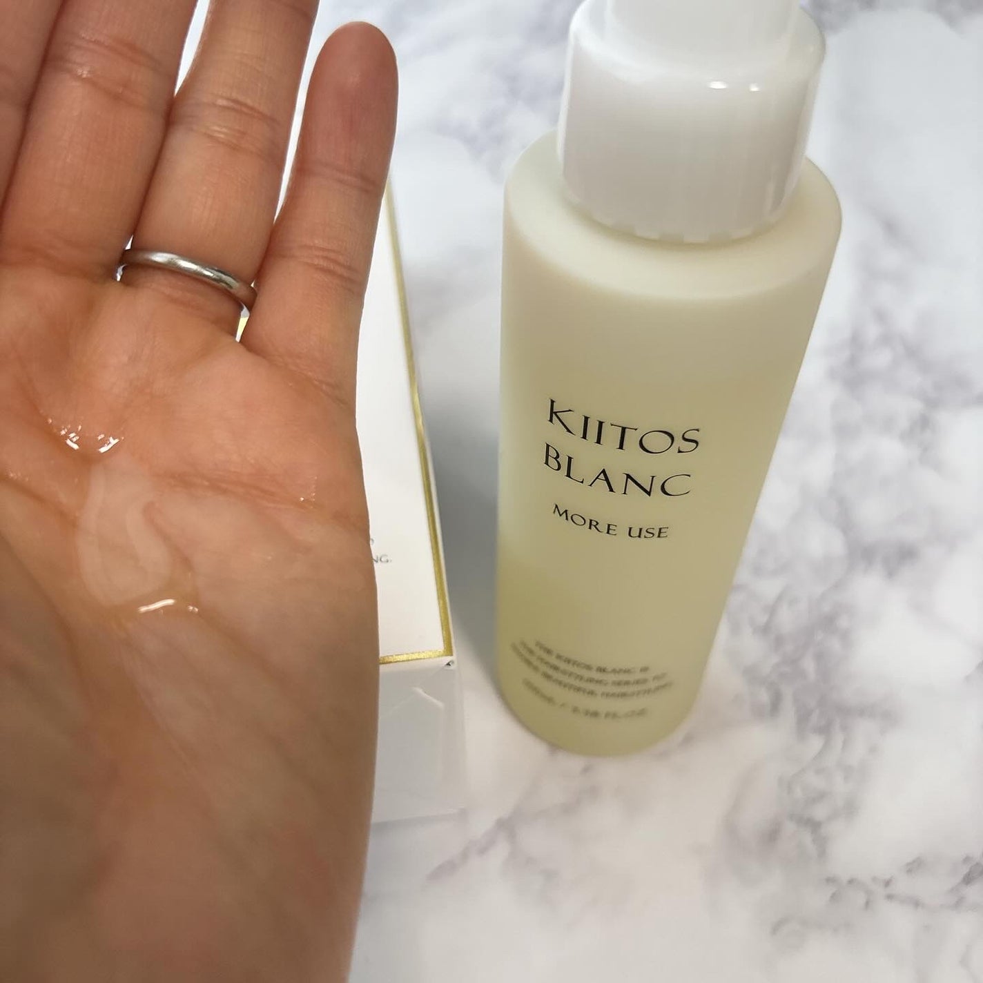 キートス ブラン ヘアクリームバーム 0/サンコール/ヘアバームを使ったクチコミ(4枚目)