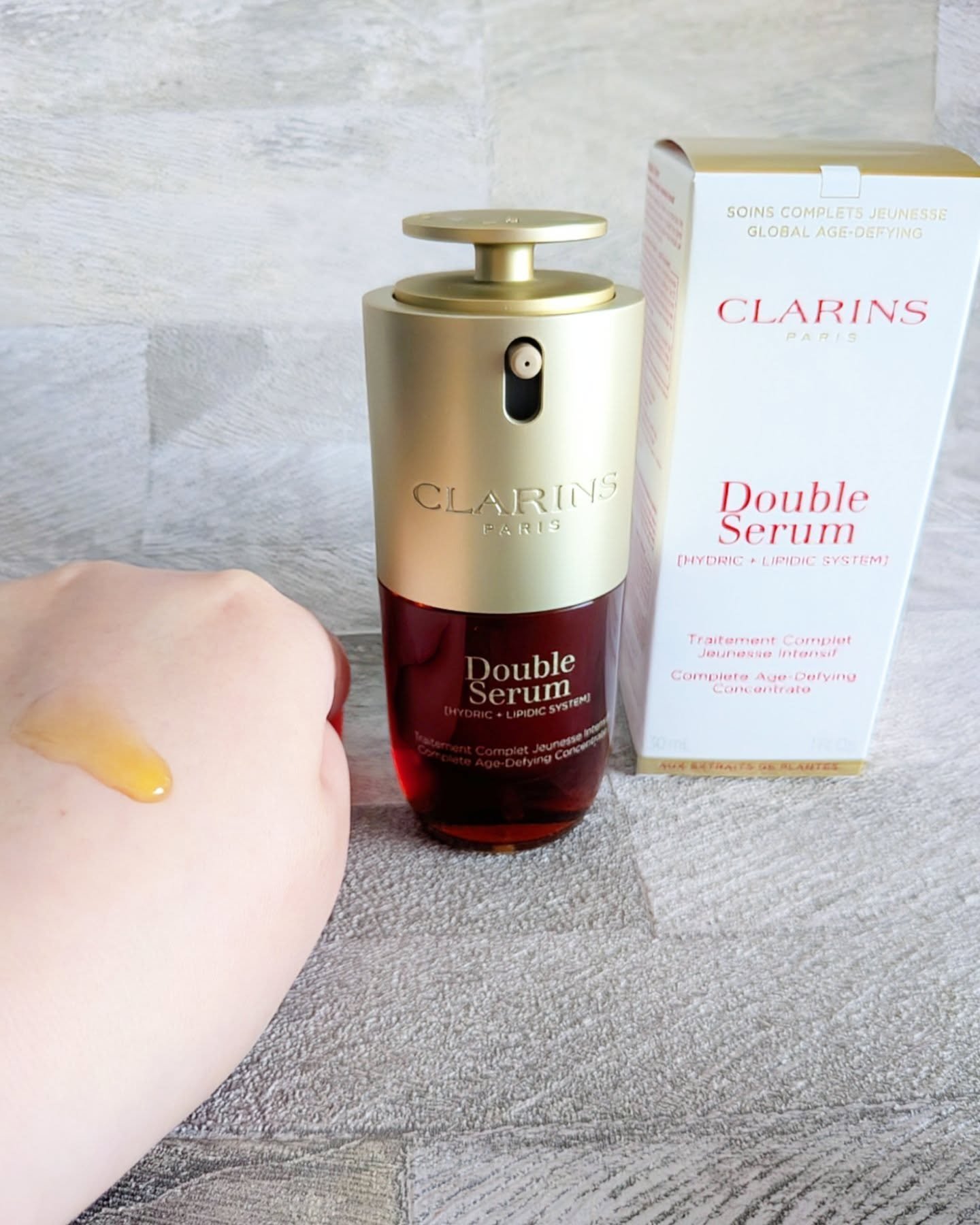 ダブル セーラム ADC/CLARINS/美容液を使ったクチコミ（3枚目）