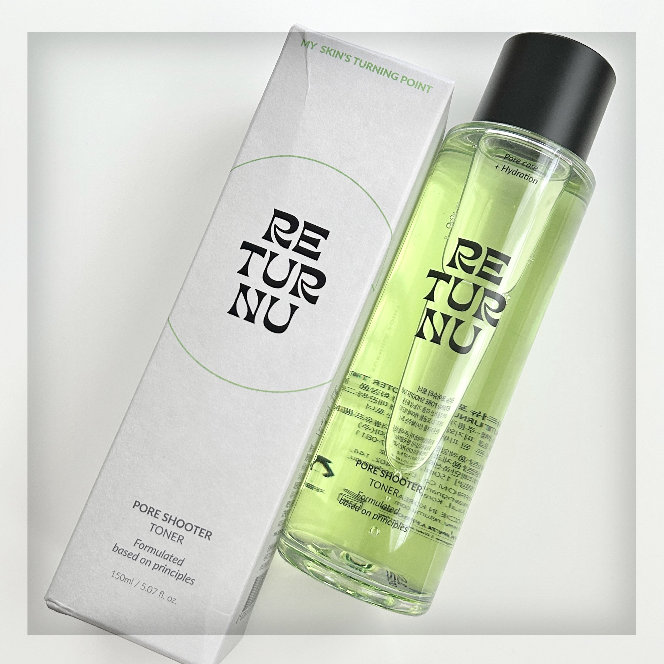 ポアシュータートナー/リターニュ/化粧水を使ったクチコミ（1枚目）