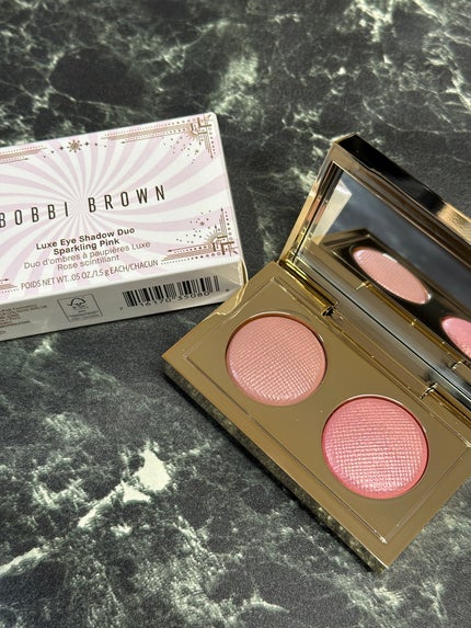 リュクス アイシャドウ デュオ/BOBBI BROWN/アイシャドウパレットを使ったクチコミ(1枚目)