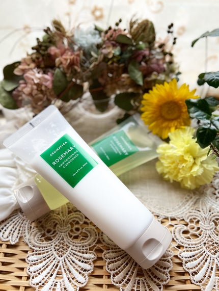 ローズマリー ヘアーシックニングコンディショナー/AROMATICA/コンディショナー単品を使ったクチコミ(5枚目)