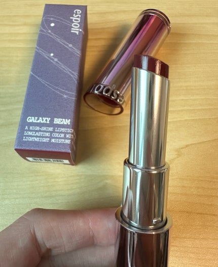 ノーウェアリップスティック バーミンググロー/espoir/口紅を使ったクチコミ(2枚目)