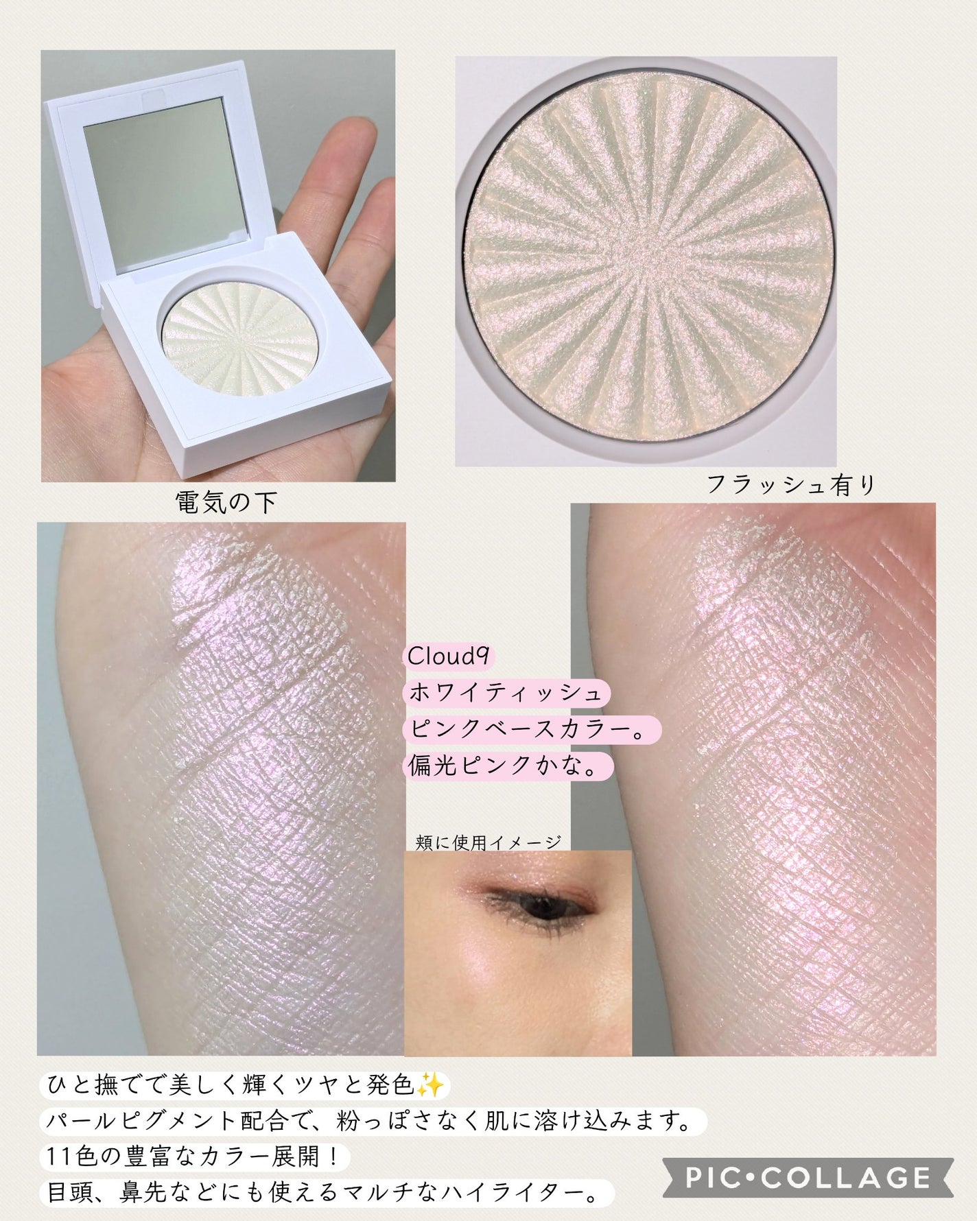 MINI HIGHLIGHTER/Ofra Cosmetics/パウダーハイライトを使ったクチコミ(2枚目)