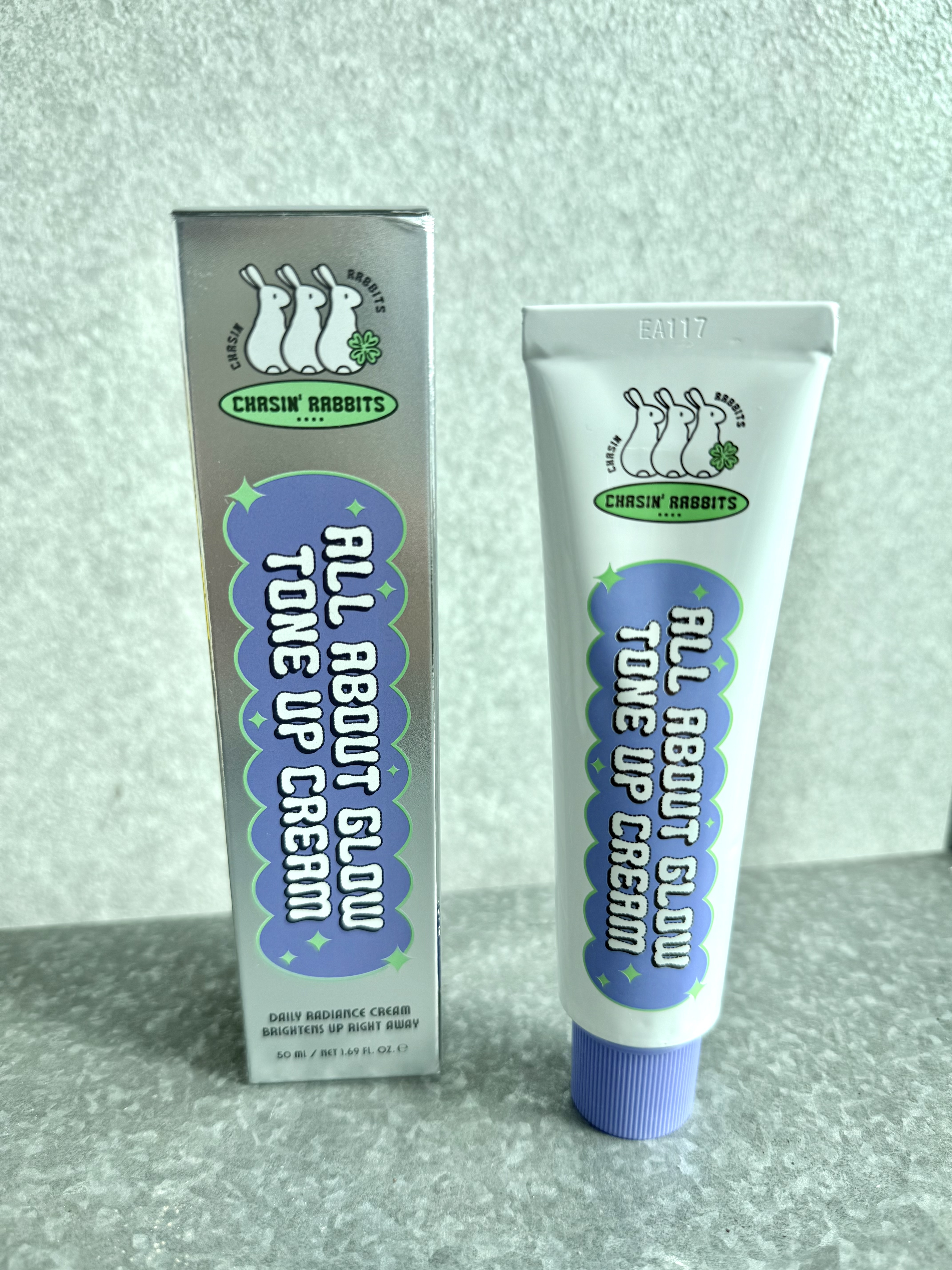 オールアバウトグロウトーンアップクリーム/CHASIN'RABBITS/化粧下地を使ったクチコミ（1枚目）