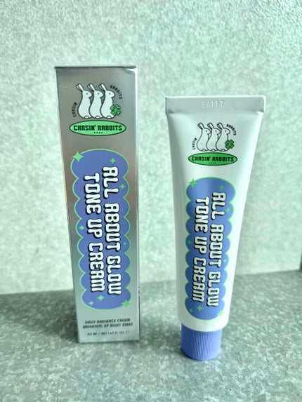 オールアバウトグロウトーンアップクリーム/CHASIN'RABBITS/化粧下地を使ったクチコミ(1枚目)