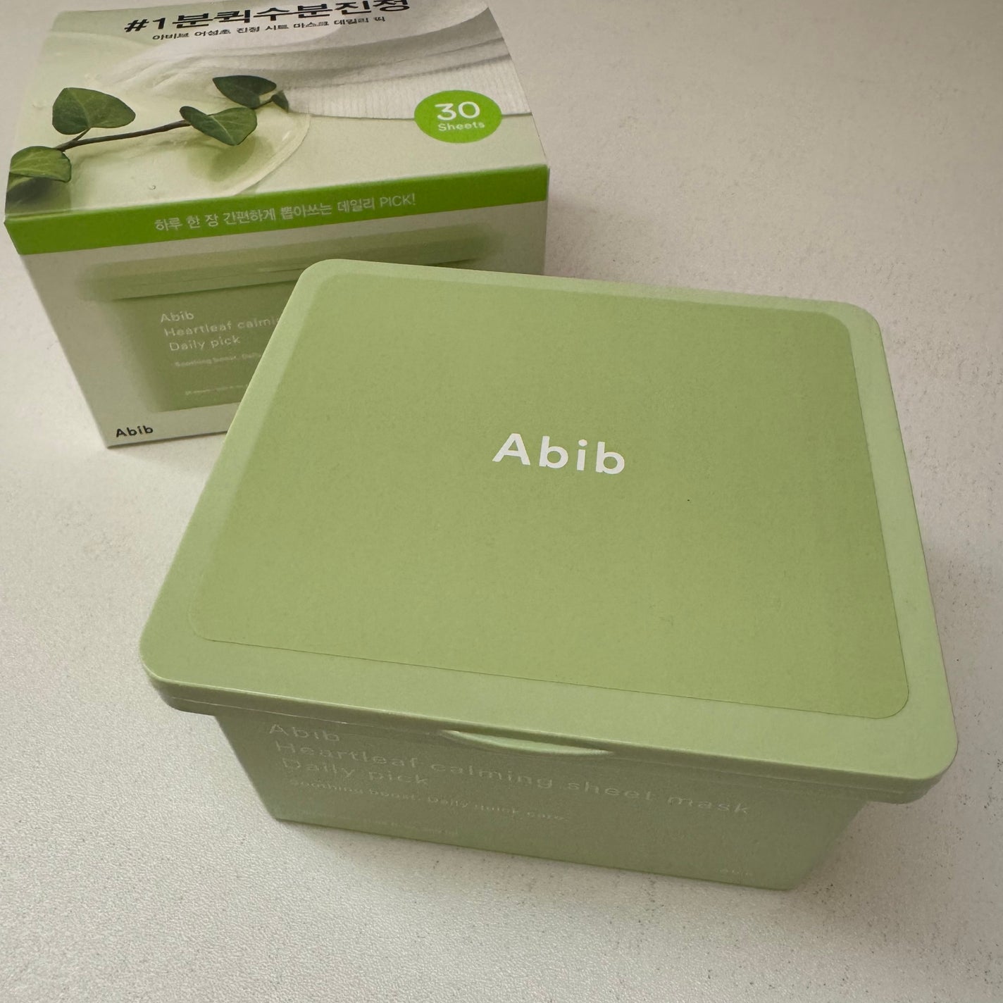 ドクダミシートマスクデイリーピック/Abib /シートマスク・パックを使ったクチコミ(1枚目)