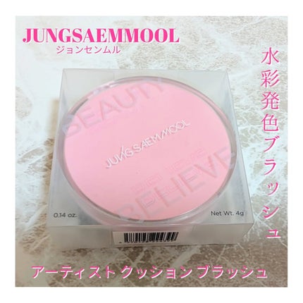 アーティストクッションブラッシュ/JUNG SAEM MOOL/リキッドチークを使ったクチコミ(1枚目)