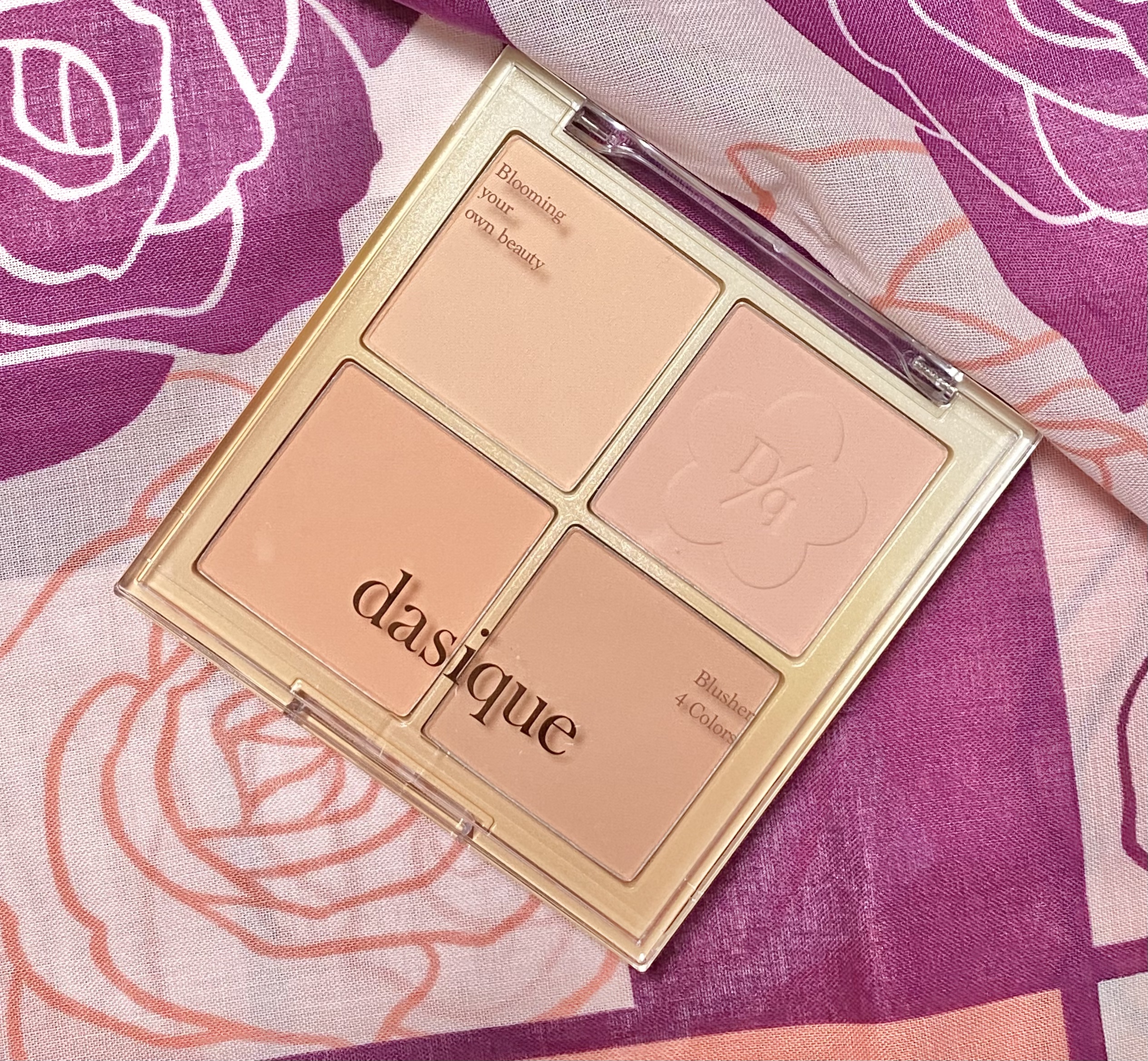 ブレンディングムードチーク/dasique/パウダーチークを使ったクチコミ（2枚目）