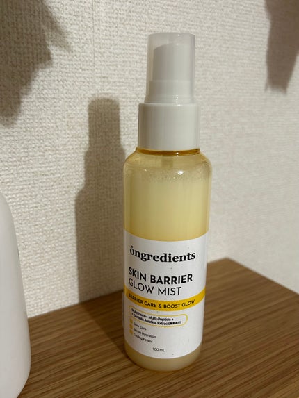 オングリディエンツ スキンバリアグローミスト/Ongredients/ミスト状化粧水を使ったクチコミ(2枚目)
