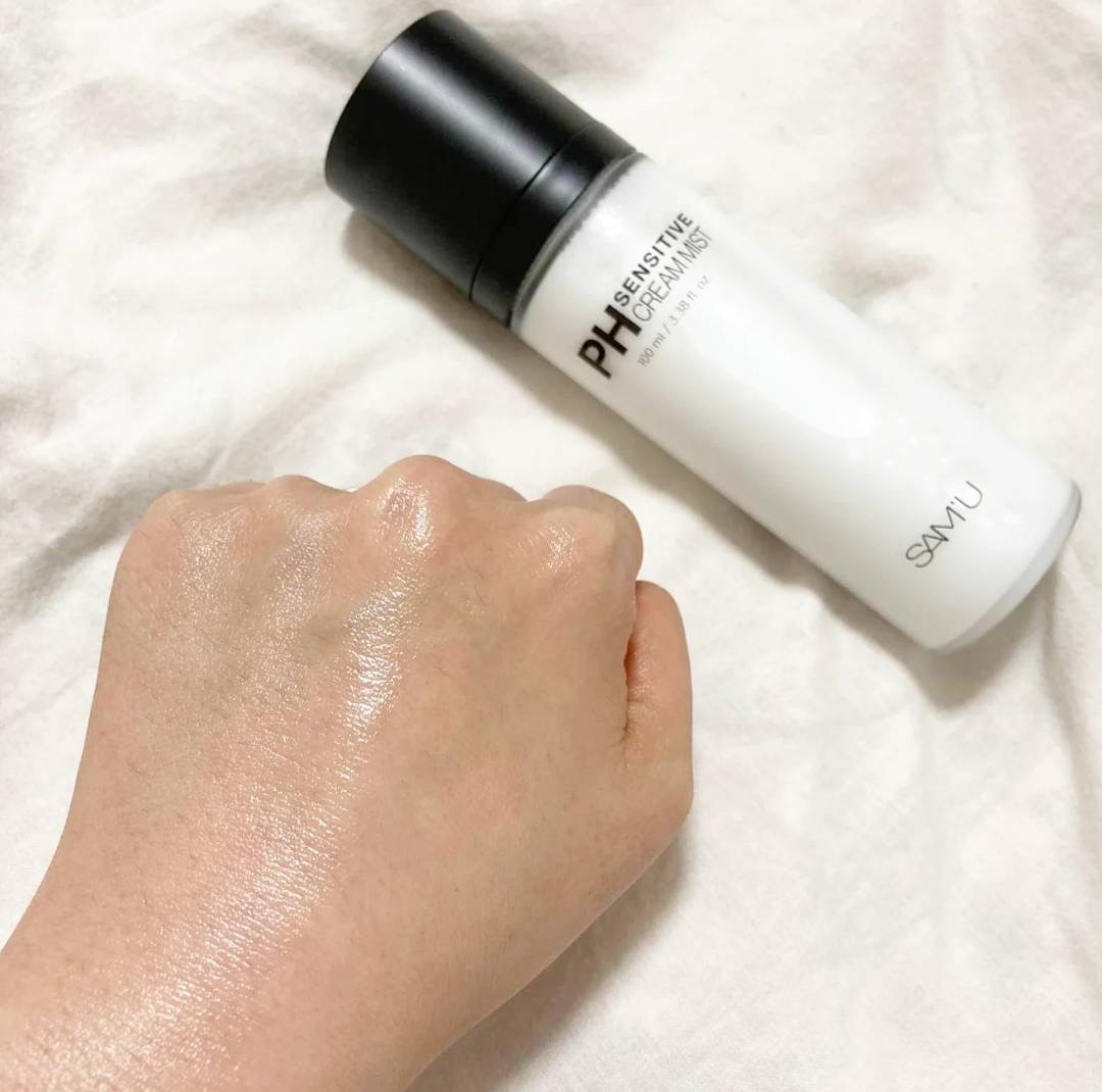 PHセンシティブクリームミスト/SAM'U/ミスト状化粧水を使ったクチコミ（3枚目）