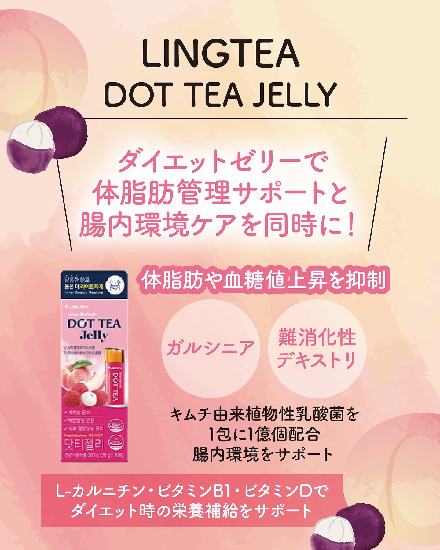 LINGTEA DOT TEA/LINGTEA/美容ドリンクを使ったクチコミ（2枚目）