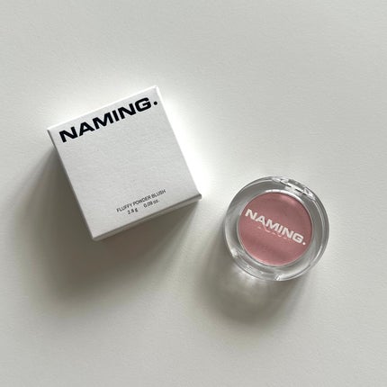 ネーミング フラッフィーパウダーブラッシュ/NAMING./パウダーチークを使ったクチコミ(1枚目)