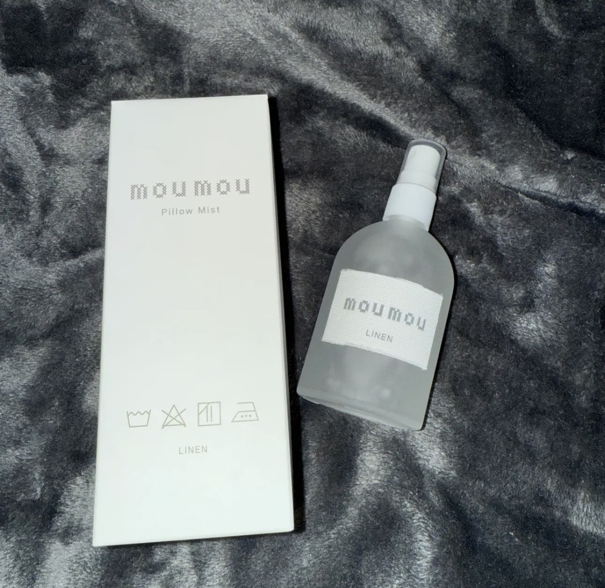 ピローミスト リネン/moumou/ファブリックミストを使ったクチコミ（1枚目）