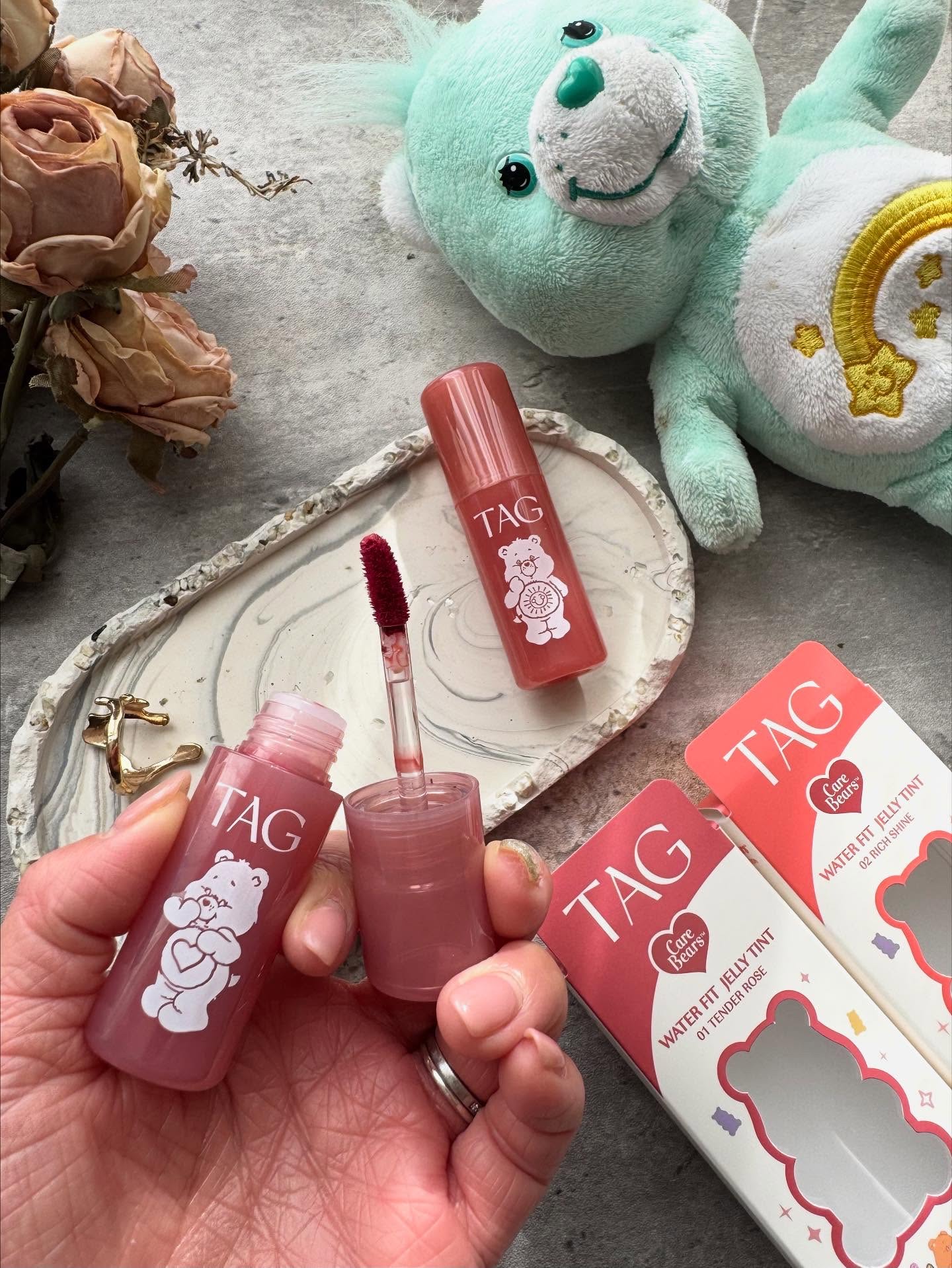 ウォーターフィットジェリーティント/TAG/リップティントを使ったクチコミ（2枚目）