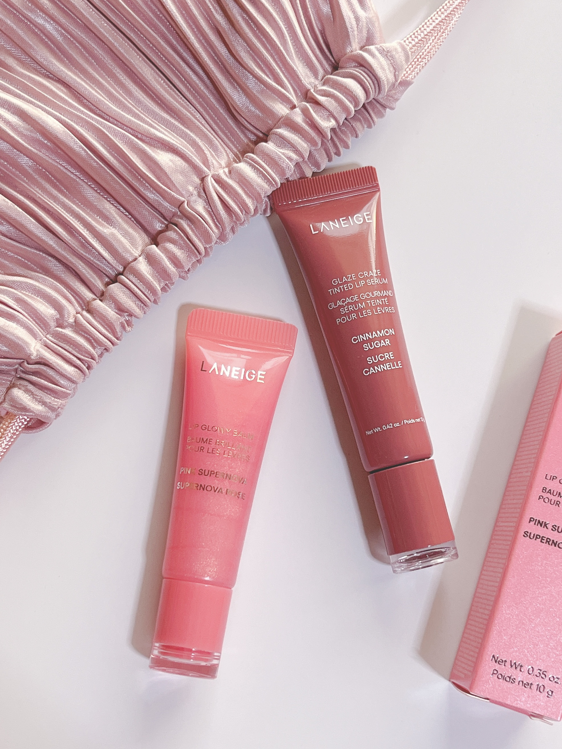 リップグロウィバーム/LANEIGE/リップバームを使ったクチコミ（3枚目）