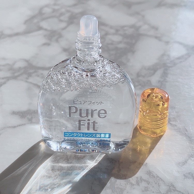コンタクトレンズ装着液/ピュアアイズ/その他を使ったクチコミ（2枚目）