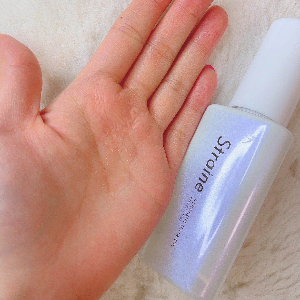 ストレートヘアオイル/Straine/ヘアオイルを使ったクチコミ（2枚目）