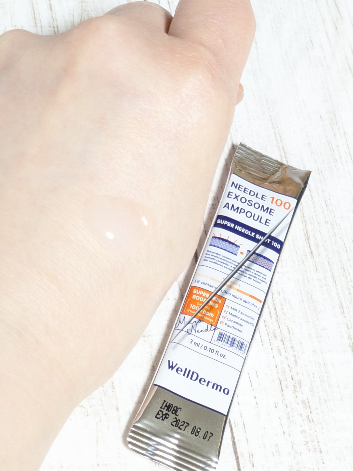 サファイア コラーゲン ハイドロ エッセンシャル マスクパック/WellDerma/シートマスク・パックを使ったクチコミ(8枚目)