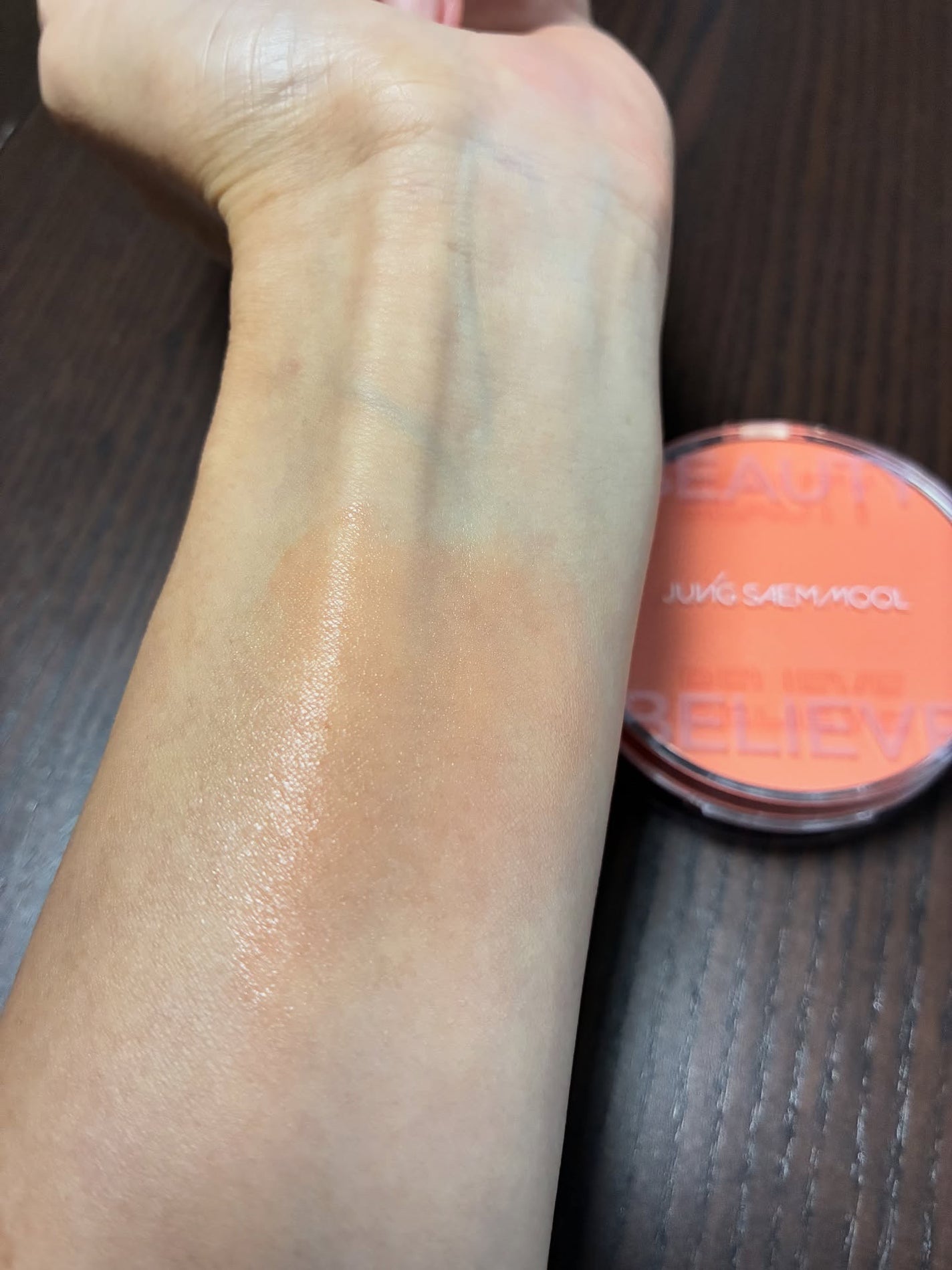 アーティストクッションブラッシュ/JUNG SAEM MOOL/リキッドチークを使ったクチコミ(4枚目)