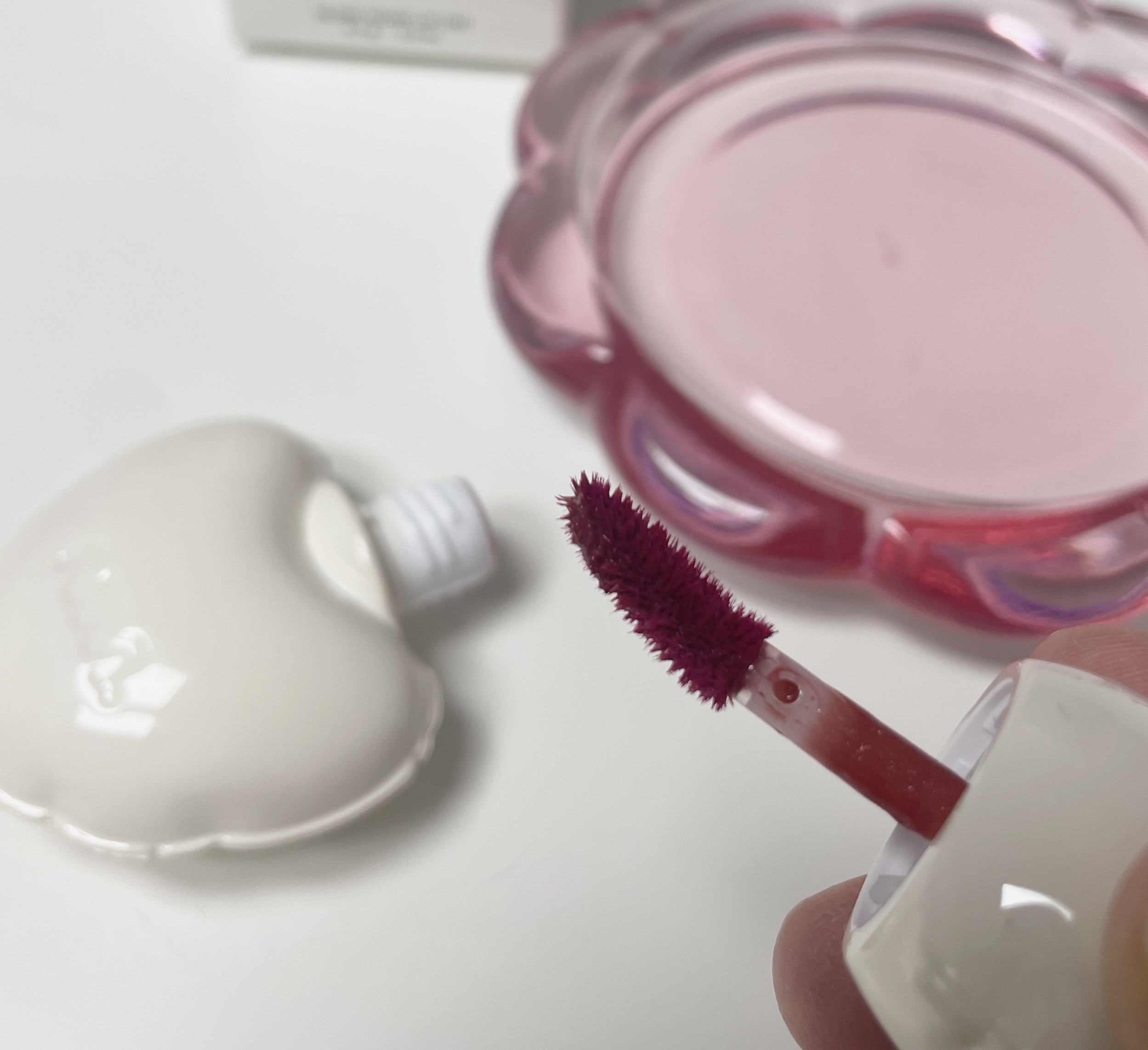 ネーミング グロウ ハートリップティント 02（日本限定色）/NAMING./リップティントを使ったクチコミ（2枚目）