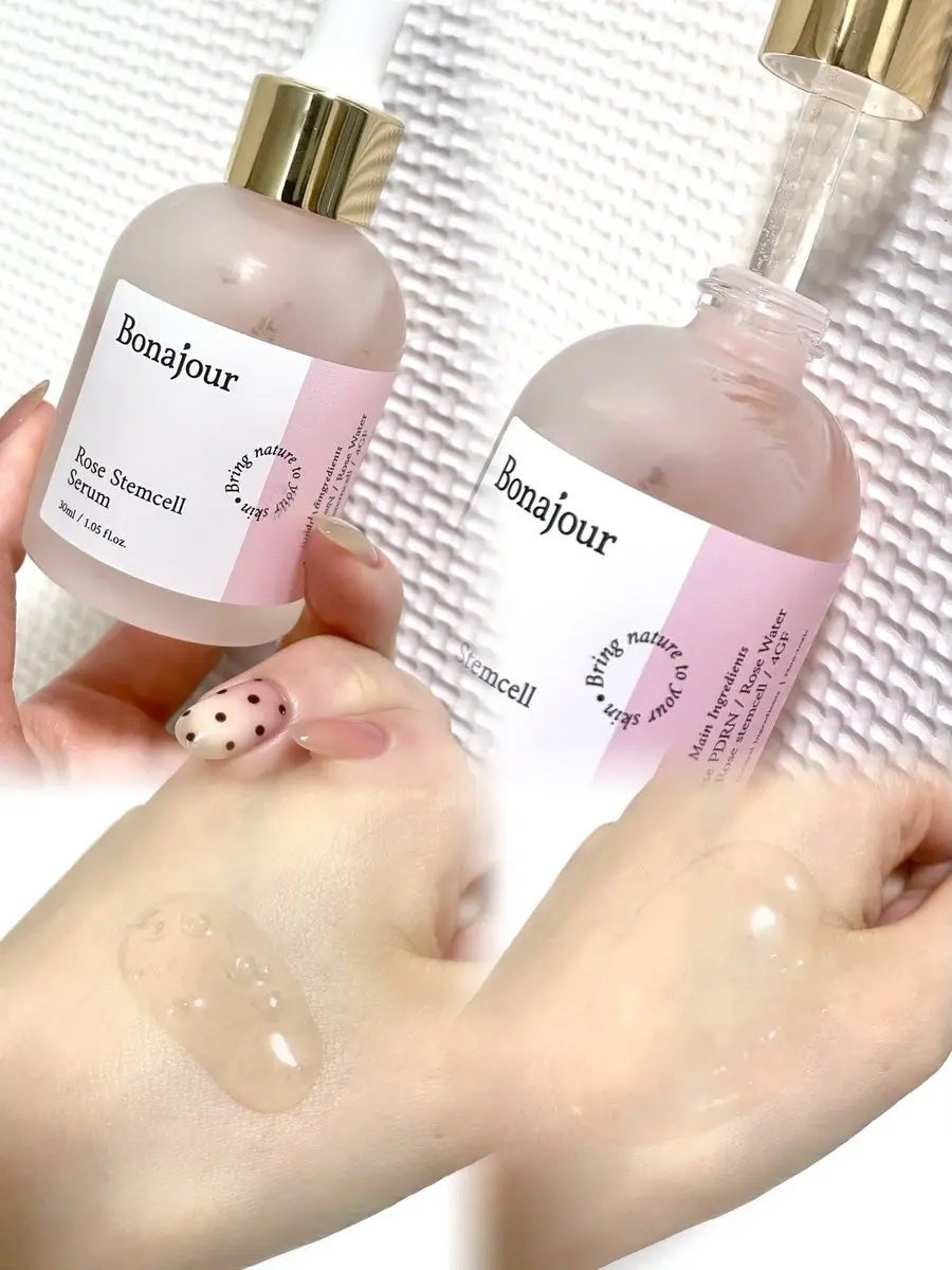 ローズステムセルセラム/Bonajour/美容液を使ったクチコミ(2枚目)