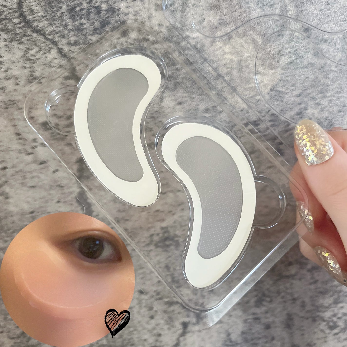 アイバックリフト1100シャットリードルパッチ/CHARDE/シートマスク・パックを使ったクチコミ(2枚目)